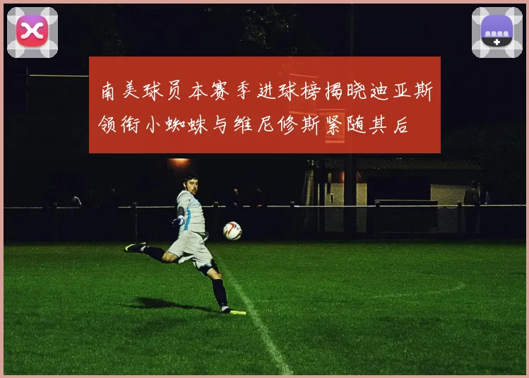 南美球员本赛季进球榜揭晓迪亚斯领衔小蜘蛛与维尼修斯紧随其后